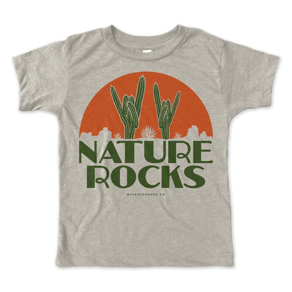 Rivet Apparel Nature Rocks Boys Tee, 5T